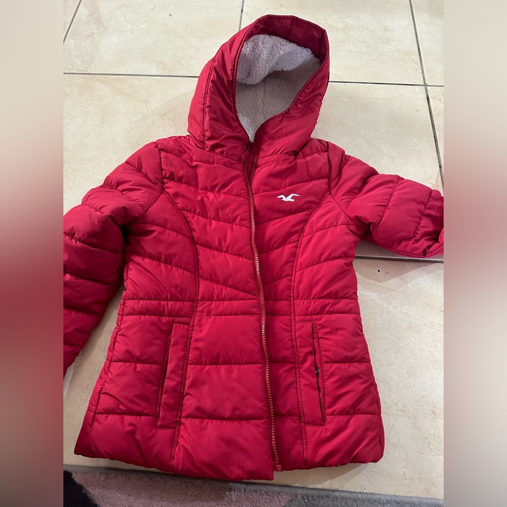 Hollister puffer jacket